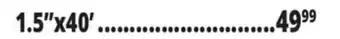 Ocean State Job Lot 1.5x40' Spiral Wound Vac Hose offer