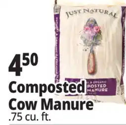 Ocean State Job Lot Composted Cow Manure offer