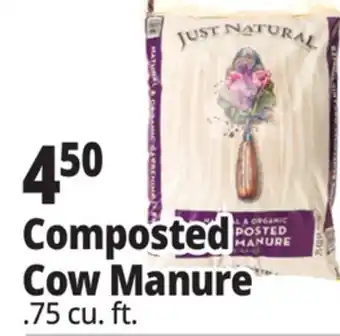 Ocean State Job Lot Composted Cow Manure offer