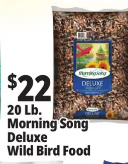 Ocean State Job Lot 20 Lb. Morning Song Deluxe Wild Bird Food offer