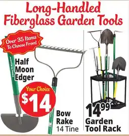 Ocean State Job Lot Long-Handled Fiberglass Garden Tools offer