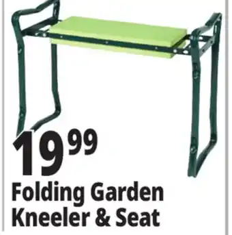 Ocean State Job Lot Folding Garden Kneeler and Seat offer