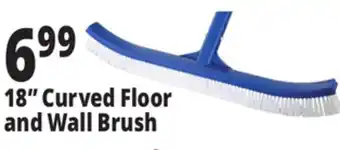 Ocean State Job Lot 18 Curved Floor and Wall Brush offer