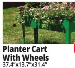 Ocean State Job Lot Planter Cart With Wheels offer
