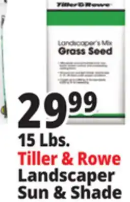 Ocean State Job Lot 15 Lbs Tiller & Rowe Landscaper Sun & Shade offer