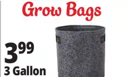 Ocean State Job Lot 3 Gallon Grow Bags offer