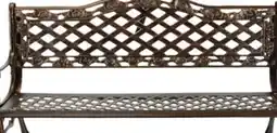 Ocean State Job Lot Cast Iron Park Bench offer