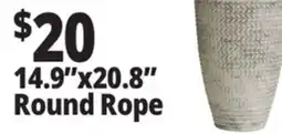 Ocean State Job Lot 14.9x20.8 Round Rope offer