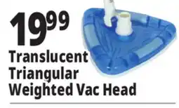 Ocean State Job Lot Translucent Triangular Weighted Vac Head offer