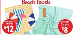 Ocean State Job Lot Beach Towels offer