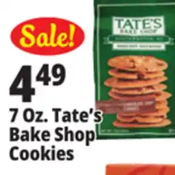 Ocean State Job Lot 7 Oz. Tate's Bake Shop Cookies offer