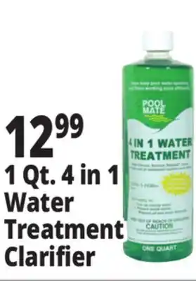 Ocean State Job Lot 1 Qt. 4 in 1 Water Treatment Clarifier offer