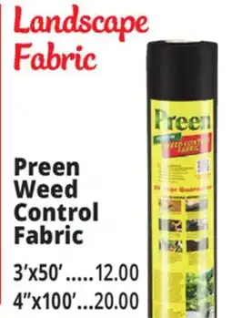 Ocean State Job Lot Weed Control Fabric offer