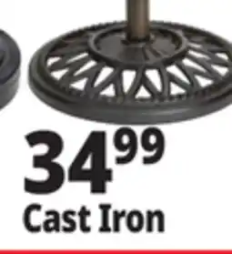 Ocean State Job Lot Patio umbrella & bases Cast Iron offer