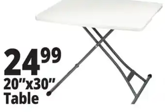 Ocean State Job Lot 20x30 Table offer