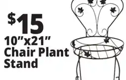 Ocean State Job Lot 10x21 Chair Plant Stand offer