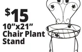 Ocean State Job Lot 10x21 Chair Plant Stand offer