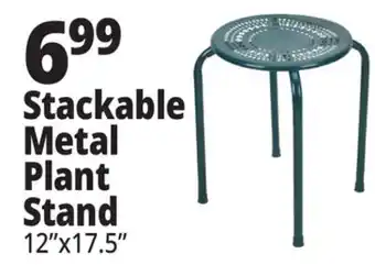 Ocean State Job Lot Stackable Metal Plant Stand offer