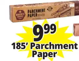 Ocean State Job Lot 185' Parchment Paper offer