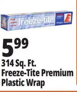Ocean State Job Lot 314 Sq. Ft. Freeze-Tite Premium Plastic Wrap offer