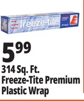 Ocean State Job Lot 314 Sq. Ft. Freeze-Tite Premium Plastic Wrap offer