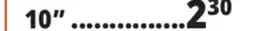 Ocean State Job Lot Extra-Strong Heavy Gauge Plant Saucers 10 offer