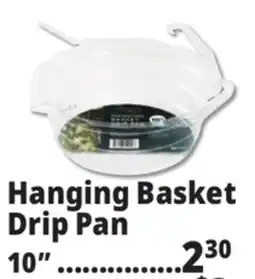 Ocean State Job Lot Hanging Basket Drip Pan 10 offer