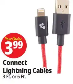Ocean State Job Lot Connect Lightning Cables offer