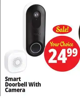 Ocean State Job Lot Smart Doorbell With Camera offer
