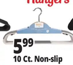 Ocean State Job Lot 10 Ct. Non-slip Hangers offer
