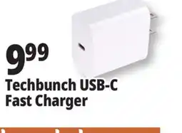 Ocean State Job Lot Techbunch USB-C Fast Charger offer