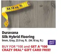 Ocean State Job Lot Duravana Silk Hybrid Flooring offer
