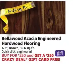 Ocean State Job Lot Bellawood Acacia Engineered Hardwood Flooring offer