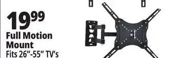 Ocean State Job Lot Full Motion Mount offer