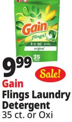 Ocean State Job Lot Flings Laundry Detergent offer