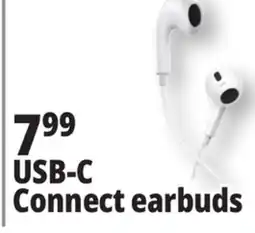 Ocean State Job Lot USB-C Connect earbuds offer