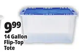 Ocean State Job Lot 14 Gallon Flip-Top Tote offer