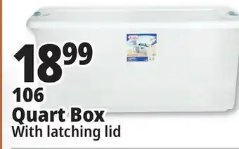Ocean State Job Lot 106 Quart Box offer