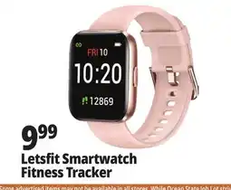 Ocean State Job Lot Letsfit Smartwatch Fitness Tracker offer