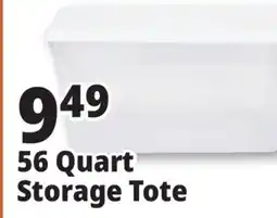 Ocean State Job Lot 56 Quart Storage Tote offer