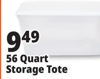 Ocean State Job Lot 56 Quart Storage Tote offer