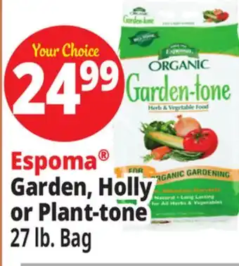 Ocean State Job Lot Garden, Holly or Plant-tone offer