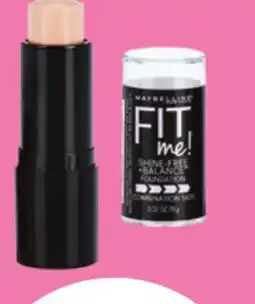 Ocean State Job Lot Maybelline Fit me! Shine-Free Balance Foundation offer