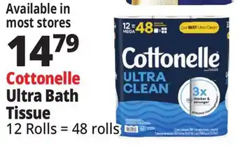 Ocean State Job Lot Cottonelle Ultra Bath Tissue offer