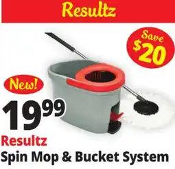 Ocean State Job Lot Spin Mop & Bucket System offer