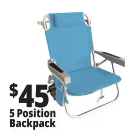 Ocean State Job Lot 5 Position Backpack offer