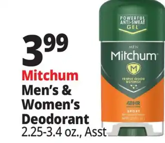 Ocean State Job Lot Men's & Women's Deodorant offer