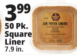 Ocean State Job Lot 50 Pk. Square Liner offer