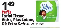 Ocean State Job Lot Facial Tissue Vicks, Plus Lotion, OR Extra Softoft offer