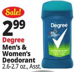Ocean State Job Lot Men's & Women's Deodorant offer